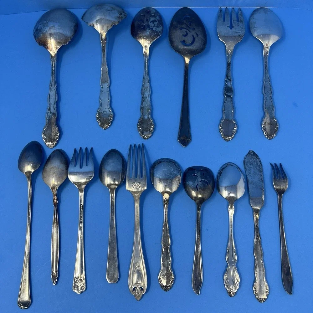 Rogers Silverware Flatware Lot WM Rogers Bros IS XS Triple Plate Vintage‎ Mixed